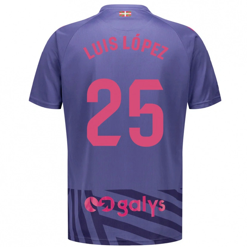 Danxen Kid Luis López #25 Blue Grey Purple Goalkeeper Jersey 2025/26 T-Shirt