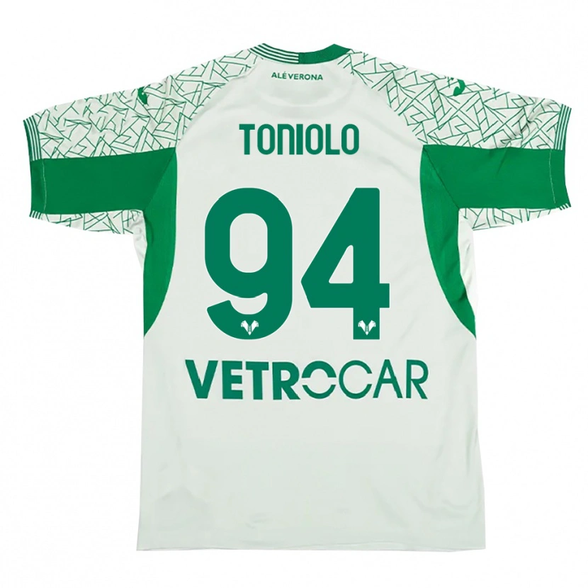 Danxen Kid Giacomo Toniolo #94 Green Red Goalkeeper Jersey 2025/26 T-Shirt