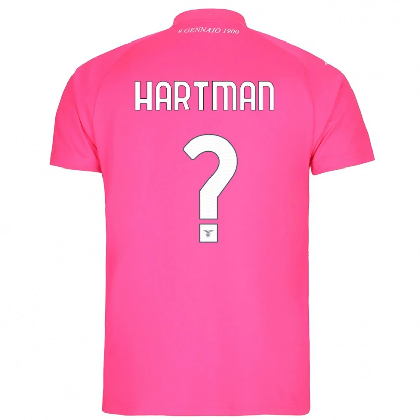 Danxen Kid Thomas Hartman #0 Deep Pink Goalkeeper Jersey 2025/26 T-Shirt