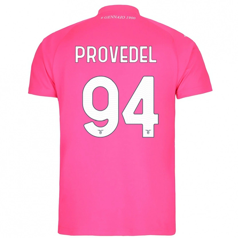 Danxen Kid Ivan Provedel #94 Deep Pink Goalkeeper Jersey 2025/26 T-Shirt