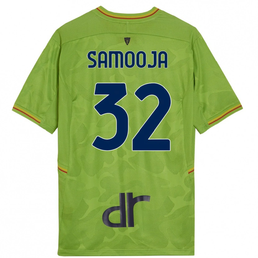 Danxen Kid Jasper Samooja #32 Forest Green Black Goalkeeper Jersey 2025/26 T-Shirt