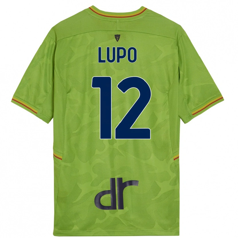 Danxen Kid Christian Lupo #12 Forest Green Black Goalkeeper Jersey 2025/26 T-Shirt