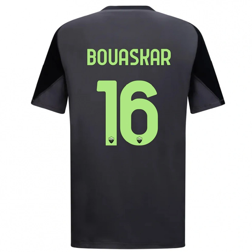 Danxen Kid Slim Bouaskar #16 Black Light Green Goalkeeper Jersey 2025/26 T-Shirt