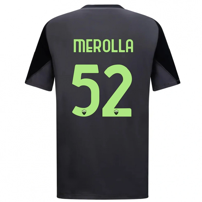 Danxen Kid Liliana Merolla #52 Black Light Green Goalkeeper Jersey 2025/26 T-Shirt
