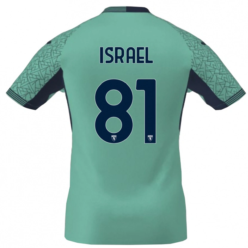 Danxen Kid Franco Israel #81 Blue Lagoon Goalkeeper Jersey 2025/26 T-Shirt