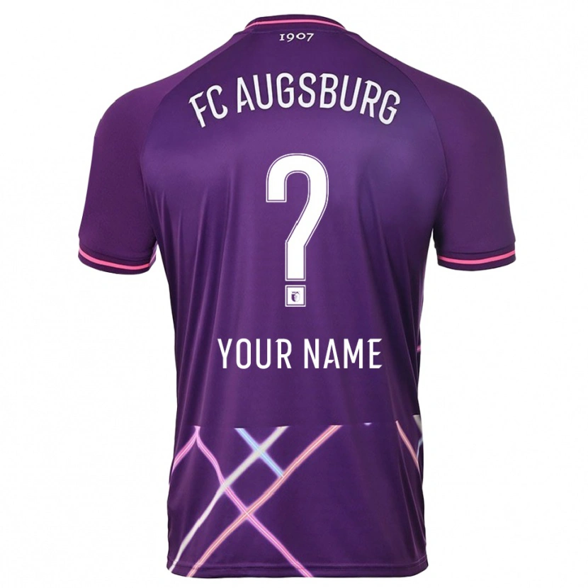 Danxen Kid FC Augsburg Purple Pink Goalkeeper Jersey 2025/26 T-Shirt