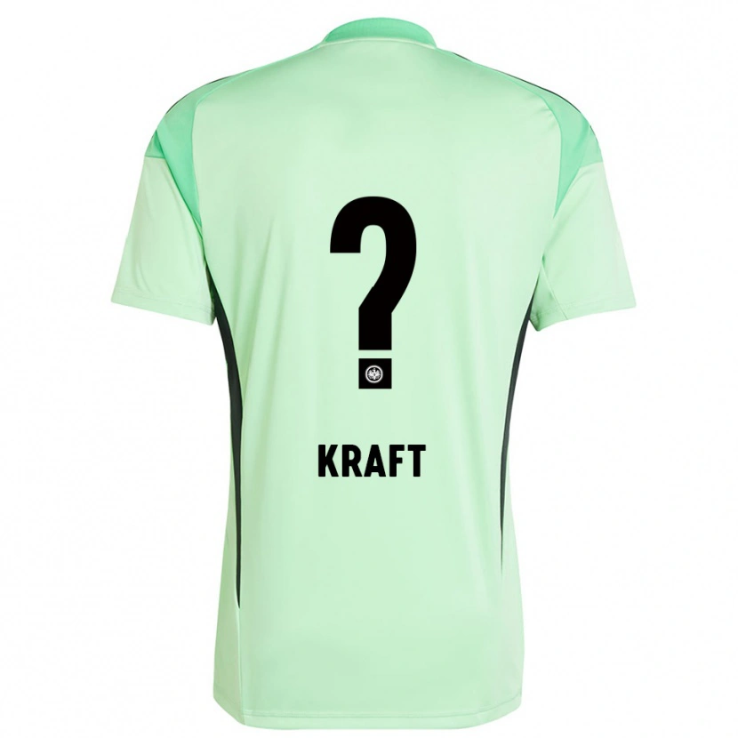 Danxen Kid Nico Kraft #0 Light Green Black Goalkeeper Jersey 2025/26 T-Shirt