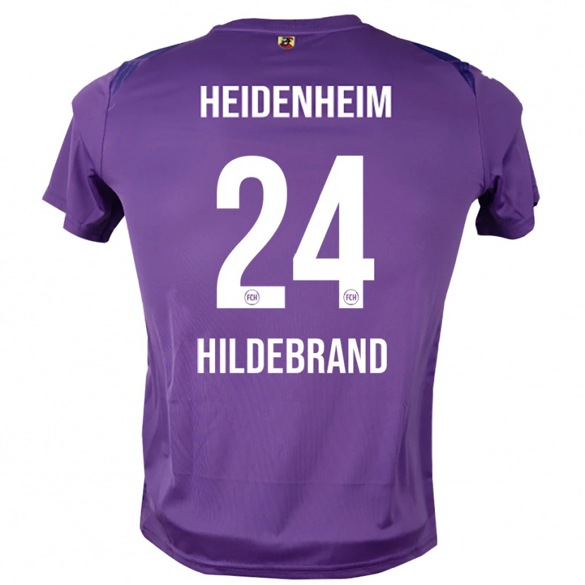 Danxen Kid Jan Hildebrandt #24 Medium Orchid Goalkeeper Jersey 2025/26 T-Shirt