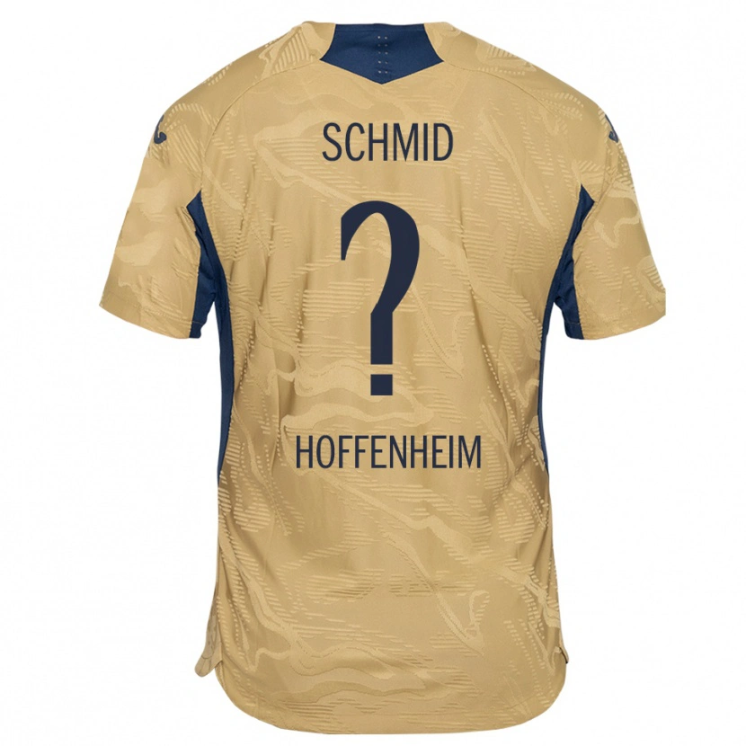 Danxen Kid Juliane Schmid #0 Tan Black Goalkeeper Jersey 2025/26 T-Shirt