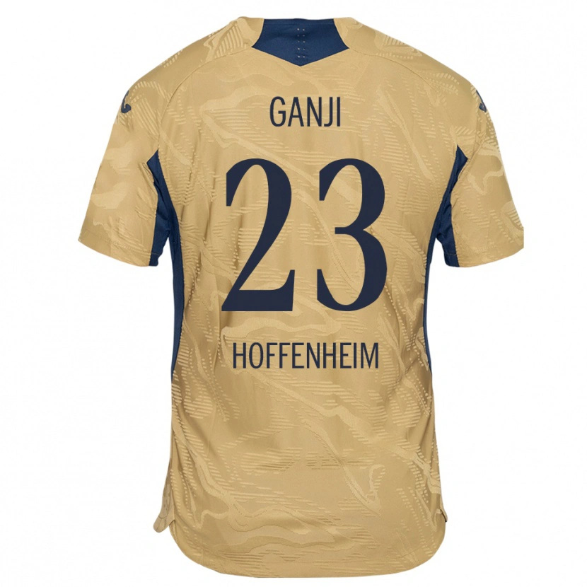 Danxen Kid Leon Ganji #23 Tan Black Goalkeeper Jersey 2025/26 T-Shirt