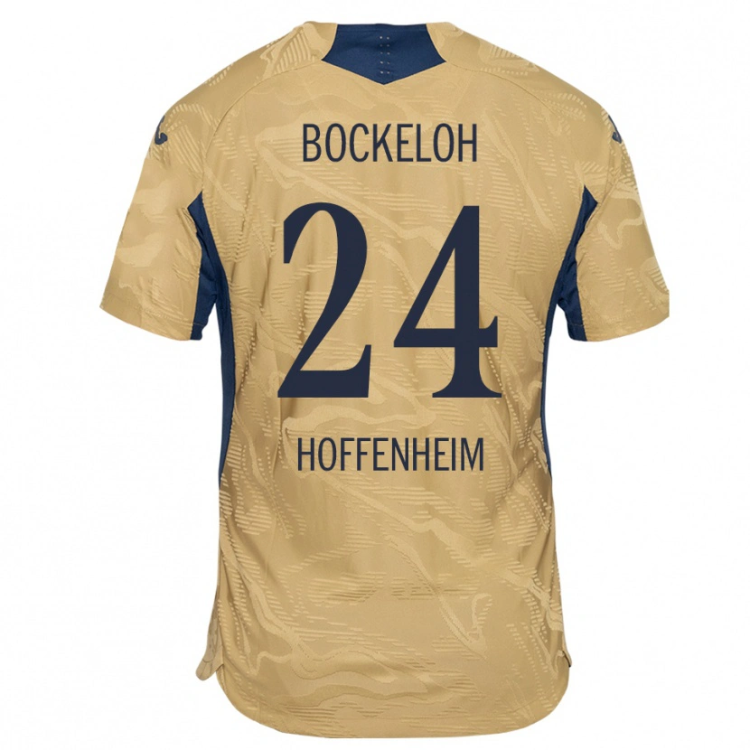 Danxen Kid Leonhard Bockeloh #24 Tan Black Goalkeeper Jersey 2025/26 T-Shirt