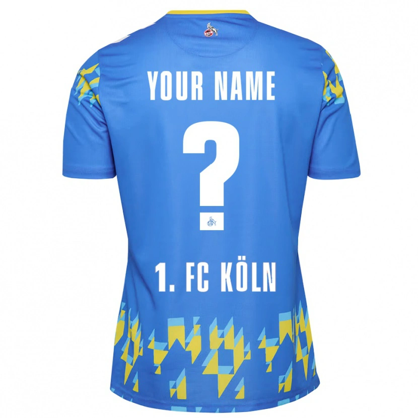 Danxen Kid 1. FC Köln Cornflower Blue Goalkeeper Jersey 2025/26 T-Shirt