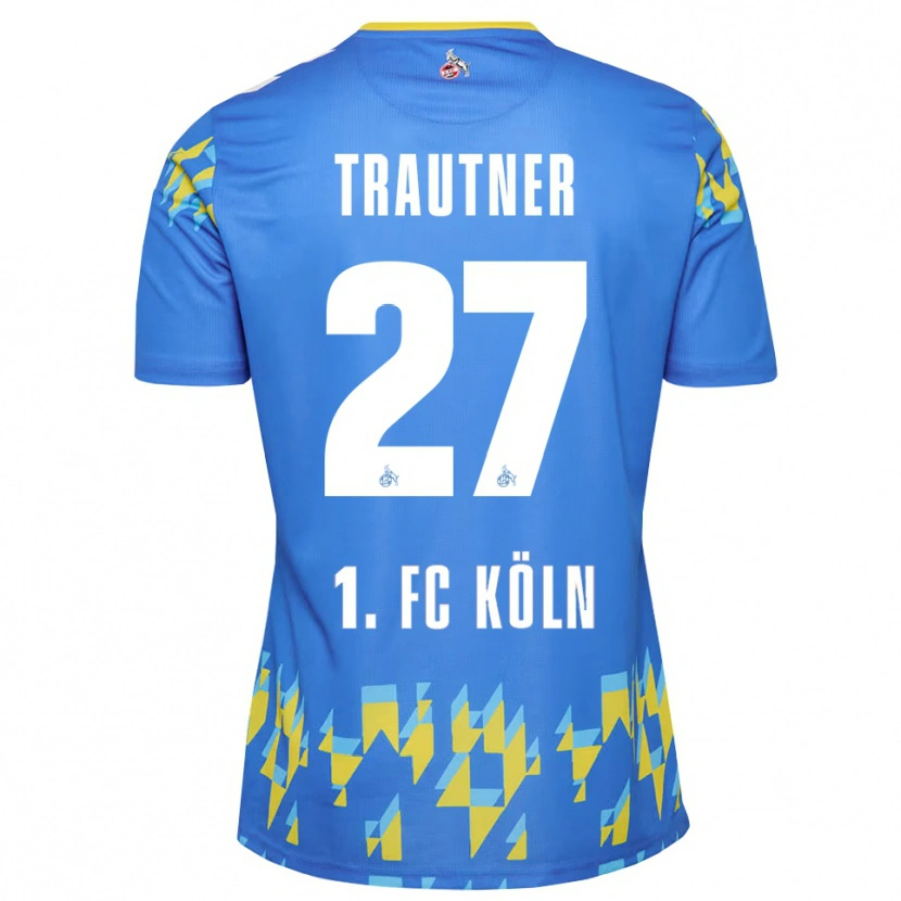 Danxen Kid Tobias Trautner #27 Cornflower Blue Goalkeeper Jersey 2025/26 T-Shirt