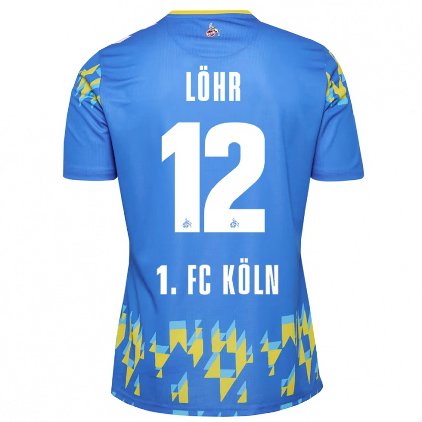 Danxen Kid Max Löhr #12 Cornflower Blue Goalkeeper Jersey 2025/26 T-Shirt