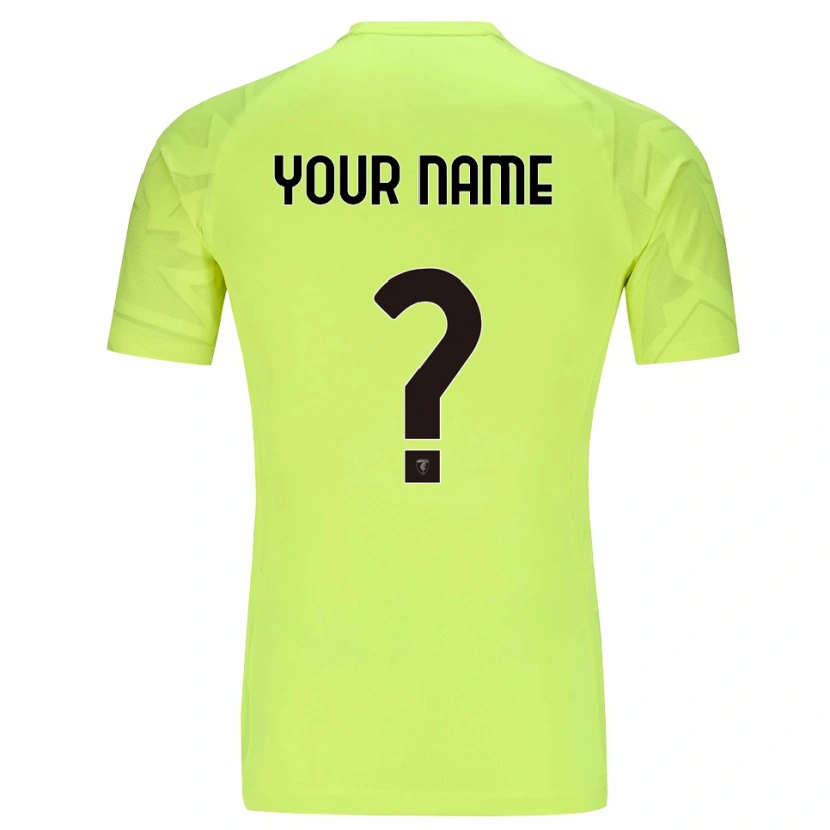 Danxen Kid FC Empoli Fluorescent Green Goalkeeper Jersey 2025/26 T-Shirt