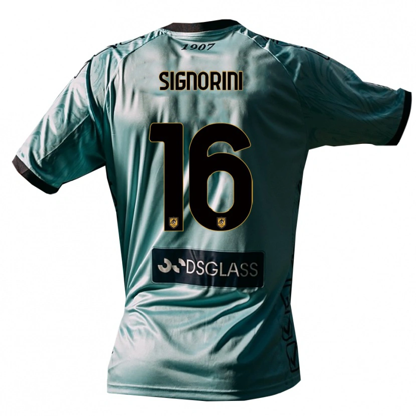 Danxen Kid Alessandro Signorini #16 Light Blue White Goalkeeper Jersey 2025/26 T-Shirt