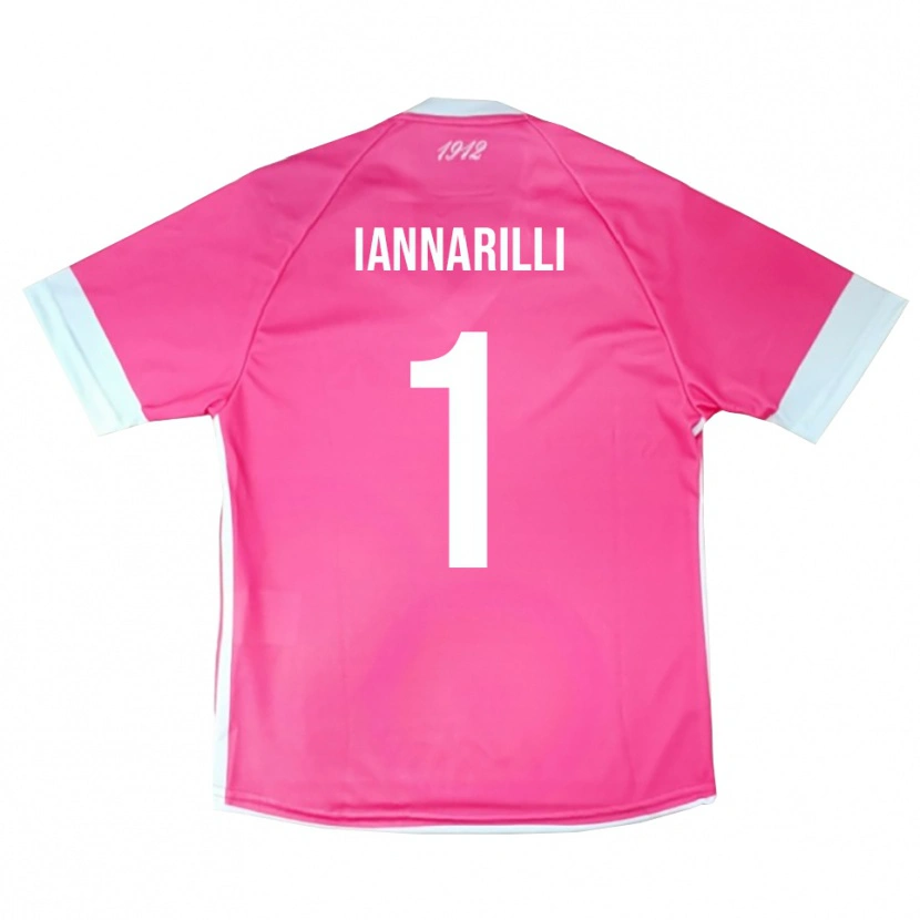Danxen Kid Antony Iannarilli #1 Hot Pink White Goalkeeper Jersey 2025/26 T-Shirt