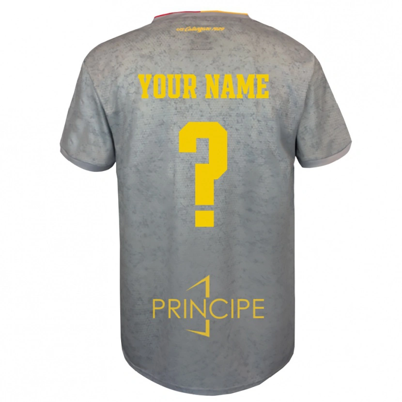 Danxen Kid US Catanzaro 1929 Silver Sandy Brown Goalkeeper Jersey 2025/26 T-Shirt