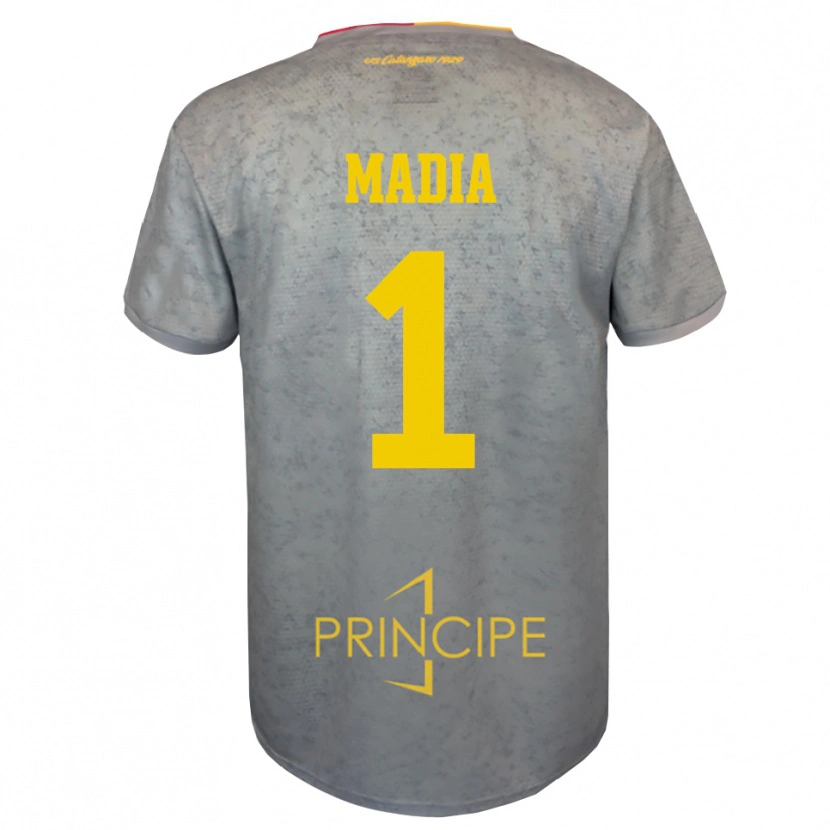 Danxen Kid Lorenzo Madia #1 Silver Sandy Brown Goalkeeper Jersey 2025/26 T-Shirt