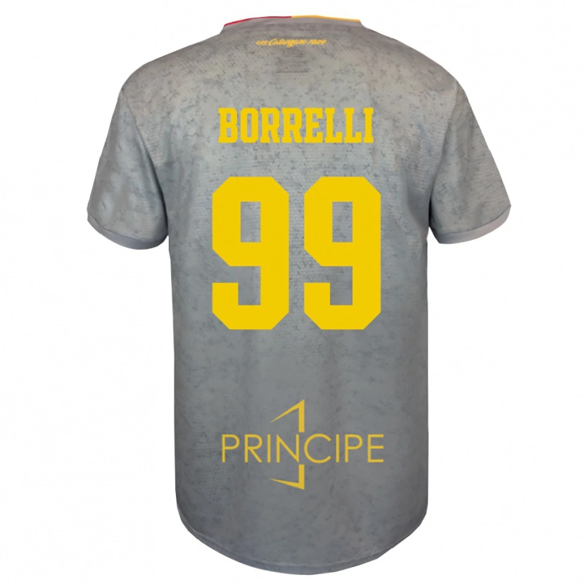 Danxen Kid Edoardo Borrelli #99 Silver Sandy Brown Goalkeeper Jersey 2025/26 T-Shirt