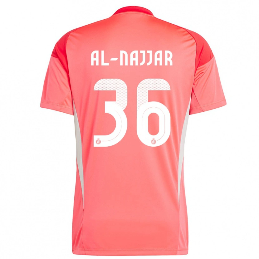Danxen Kid Raghed Al-Najjar #36 Red Orange Yellow Goalkeeper Jersey 2025/26 T-Shirt