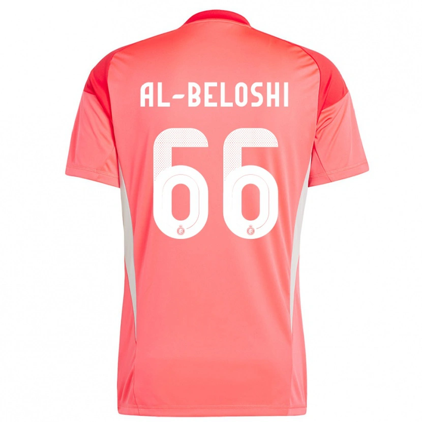 Danxen Kid Reem Al-Beloshi #66 Red Orange Yellow Goalkeeper Jersey 2025/26 T-Shirt