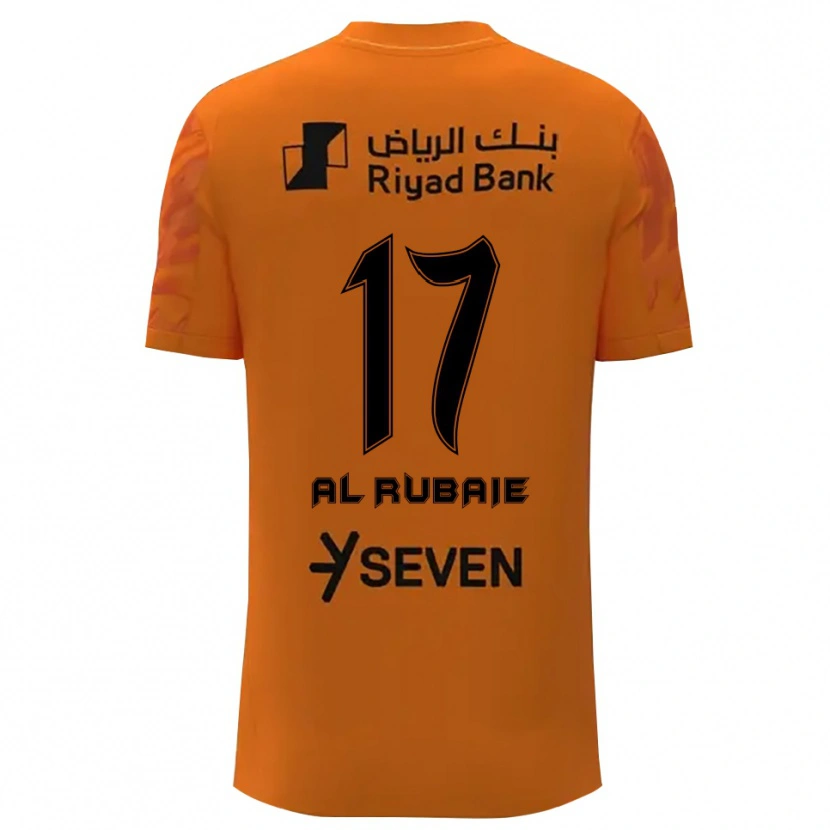 Danxen Kid Mohammed Al-Yami #17 Dark Orange Black Goalkeeper Jersey 2025/26 T-Shirt