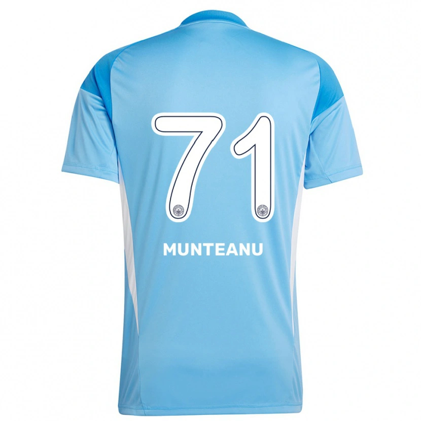 Danxen Kid Natalia Munteanu #71 Royal Blue White Goalkeeper Jersey 2025/26 T-Shirt