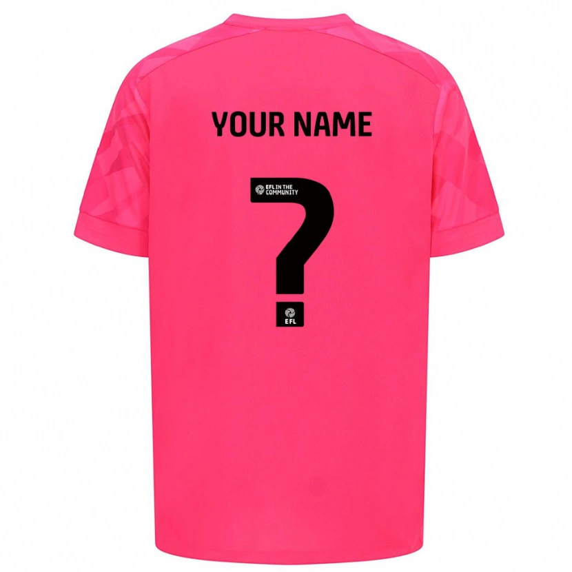 Danxen Kid Cardiff City Rose Pink Goalkeeper Jersey 2025/26 T-Shirt