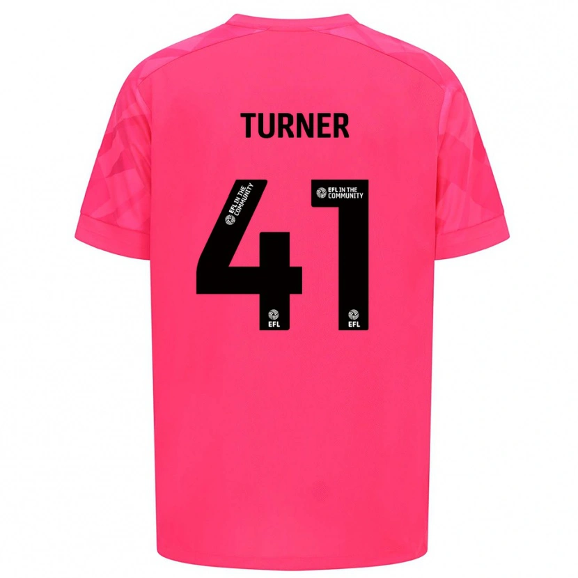 Danxen Kid Matthew Turner #41 Rose Pink Goalkeeper Jersey 2025/26 T-Shirt