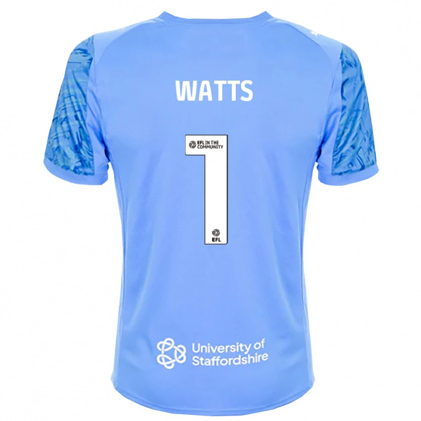 Danxen Kid Connie Watts #1 Royal Blue Goalkeeper Jersey 2025/26 T-Shirt