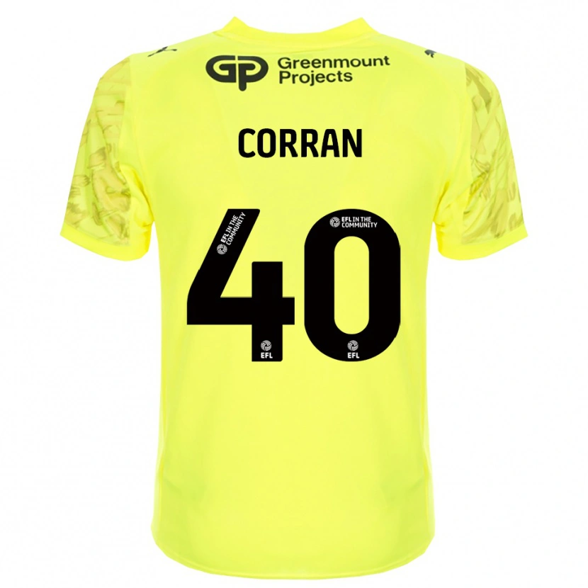 Danxen Kid Matthew Corran #40 Fluorescent Green Black Goalkeeper Jersey 2025/26 T-Shirt