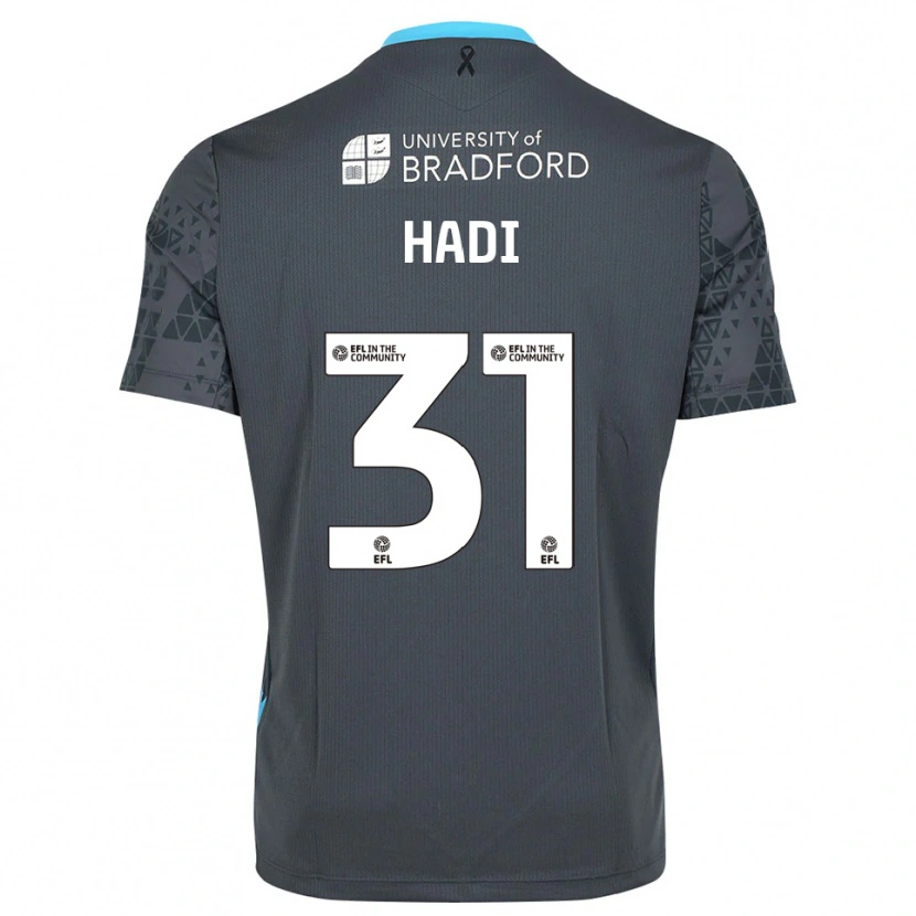 Danxen Kid Zac Hadi #31 Black Gray Goalkeeper Jersey 2025/26 T-Shirt