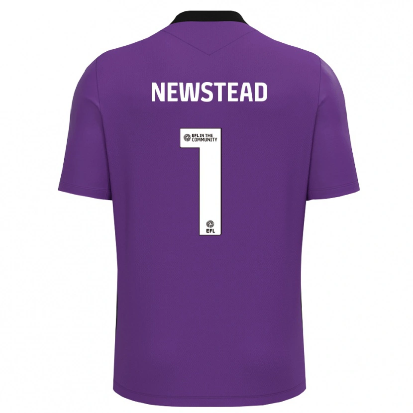 Danxen Kid Jamie-Louise Newstead #1 Purple White Goalkeeper Jersey 2025/26 T-Shirt