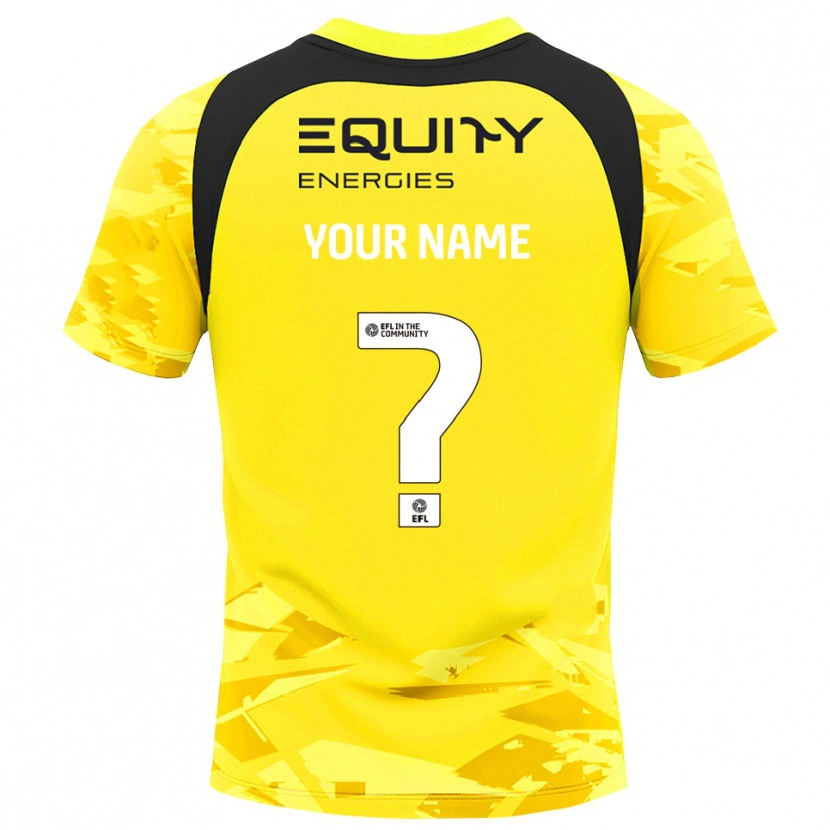 Danxen Kid Milton Keynes Dons Light Yellow Glack Goalkeeper Jersey 2025/26 T-Shirt