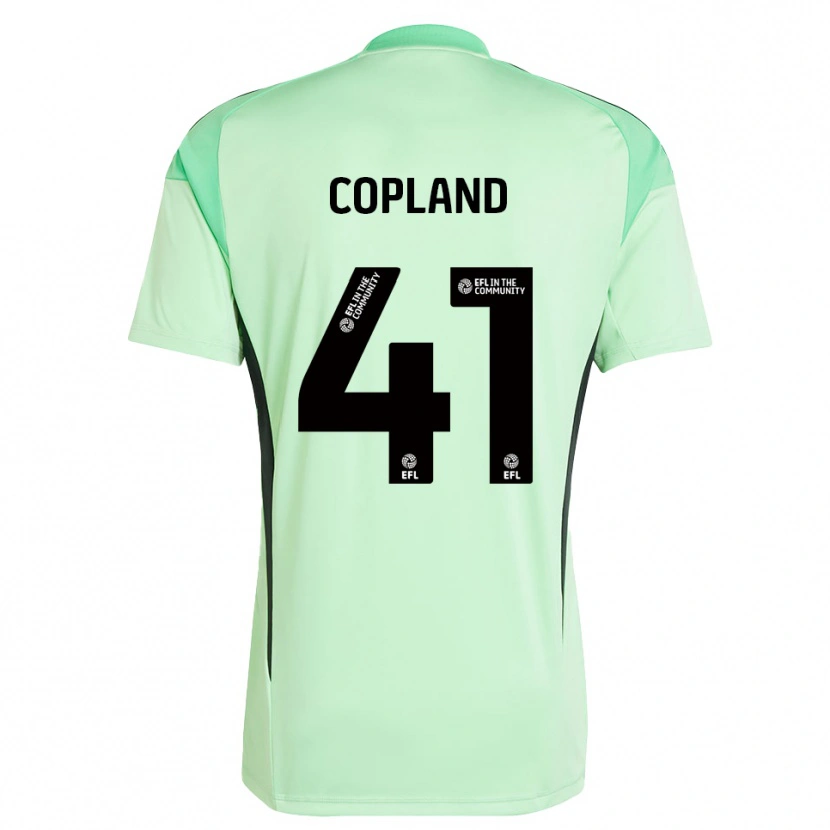 Danxen Kid Jack Copland #41 Light Green Black Goalkeeper Jersey 2025/26 T-Shirt