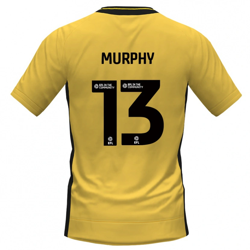 Danxen Kid Joe Murphy #13 Yellow Black Goalkeeper Jersey 2025/26 T-Shirt