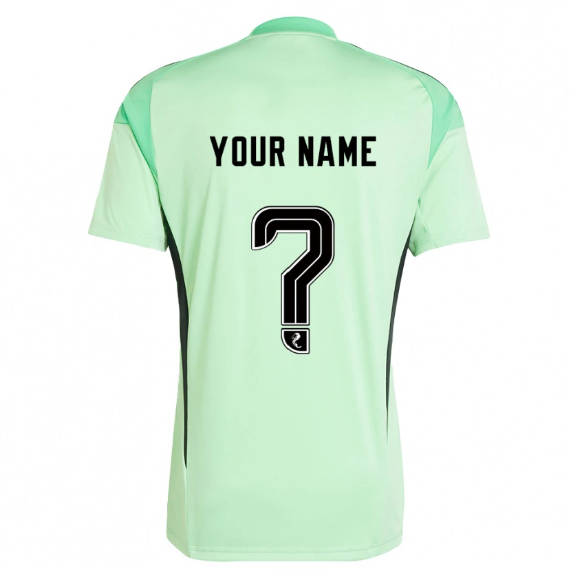 Danxen Kid Celtic Light Green Black Goalkeeper Jersey 2025/26 T-Shirt