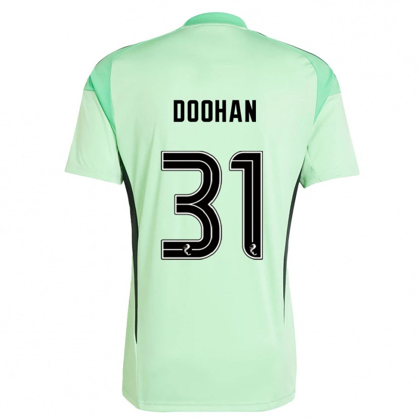 Danxen Kid Ross Doohan #31 Light Green Black Goalkeeper Jersey 2025/26 T-Shirt