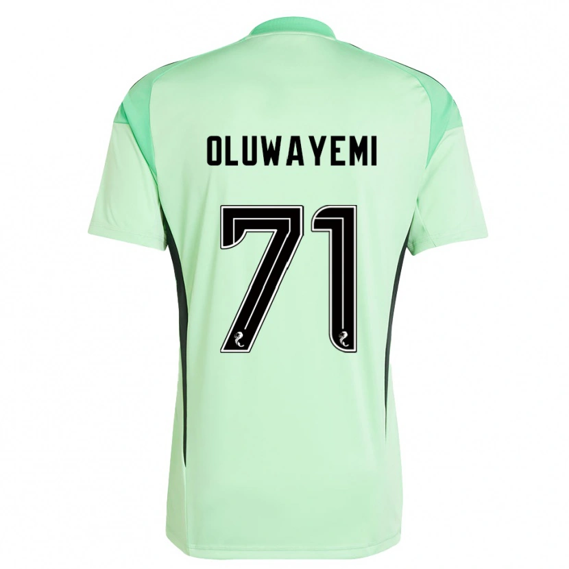 Danxen Kid Tobi Oluwayemi #71 Light Green Black Goalkeeper Jersey 2025/26 T-Shirt