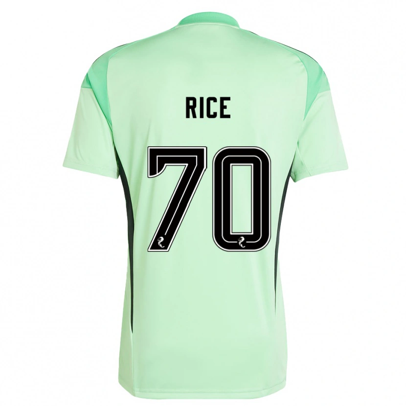 Danxen Kid Aidan Rice #70 Light Green Black Goalkeeper Jersey 2025/26 T-Shirt