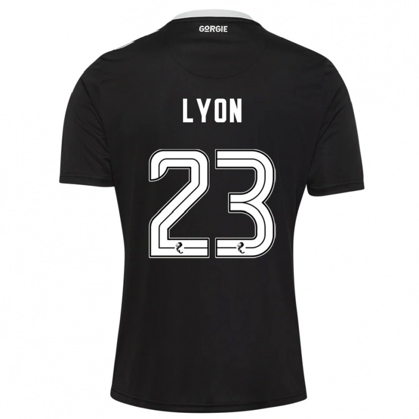 Danxen Kid Jack Lyon #23 Black Burgundy Goalkeeper Jersey 2025/26 T-Shirt