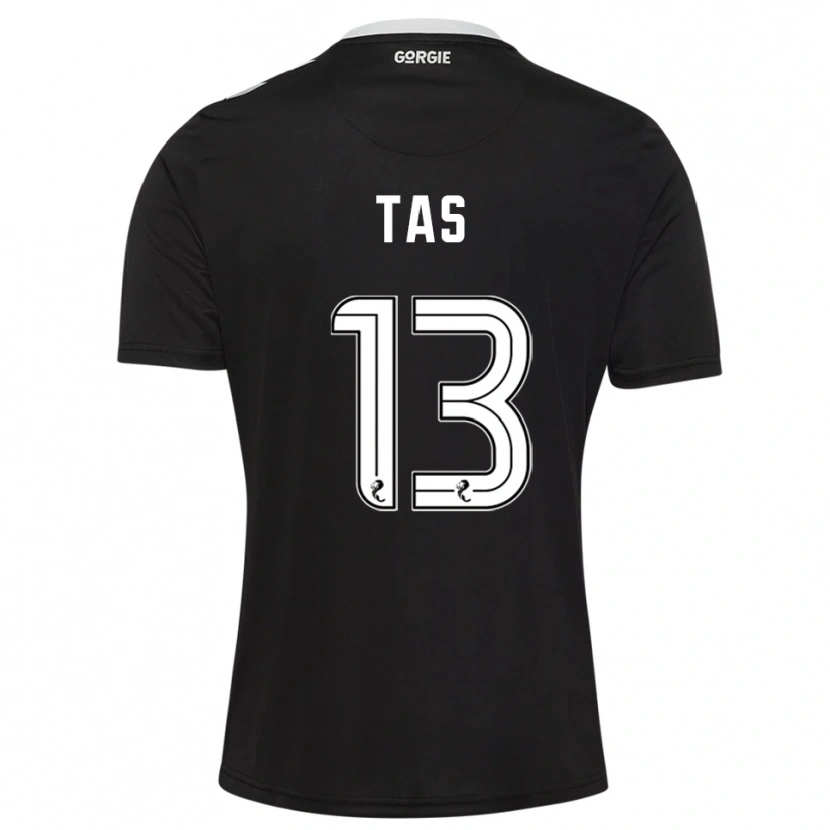 Danxen Kid Lyndon Tas #13 Black Burgundy Goalkeeper Jersey 2025/26 T-Shirt