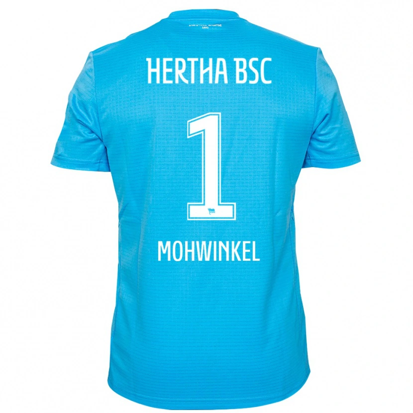 Danxen Kid Maximilian Mohwinkel #1 Light Blue White Goalkeeper Jersey 2025/26 T-Shirt