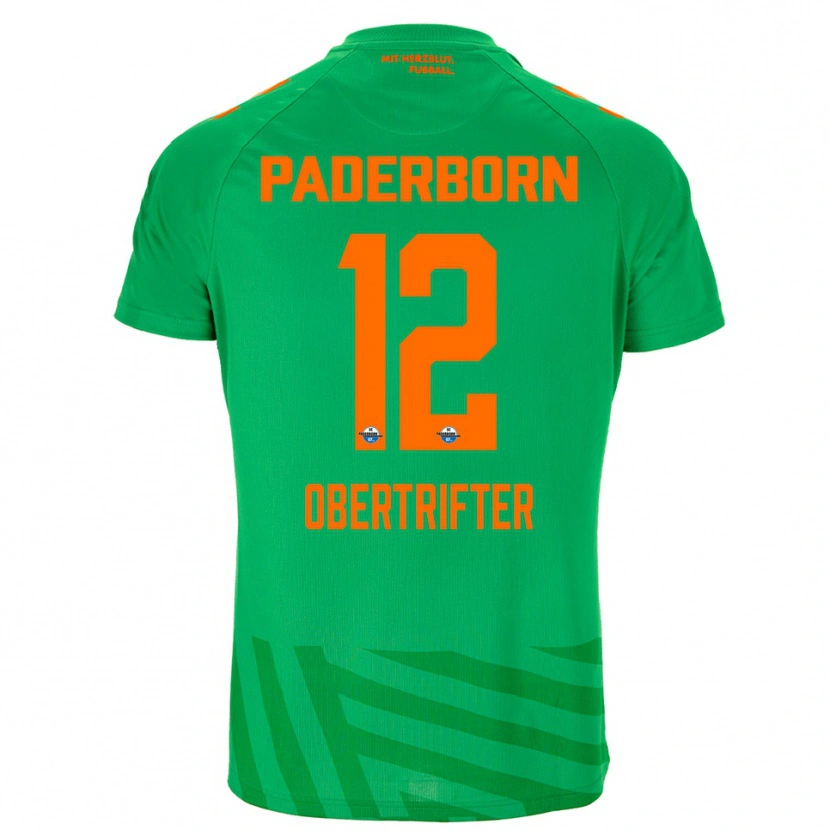 Danxen Kid Ben Obertrifter #12 Green Orange Goalkeeper Jersey 2025/26 T-Shirt