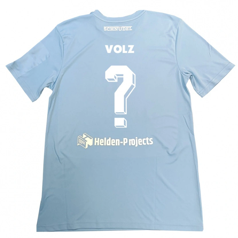 Danxen Kid Jule Volz #0 Blue-Gray Goalkeeper Jersey 2025/26 T-Shirt