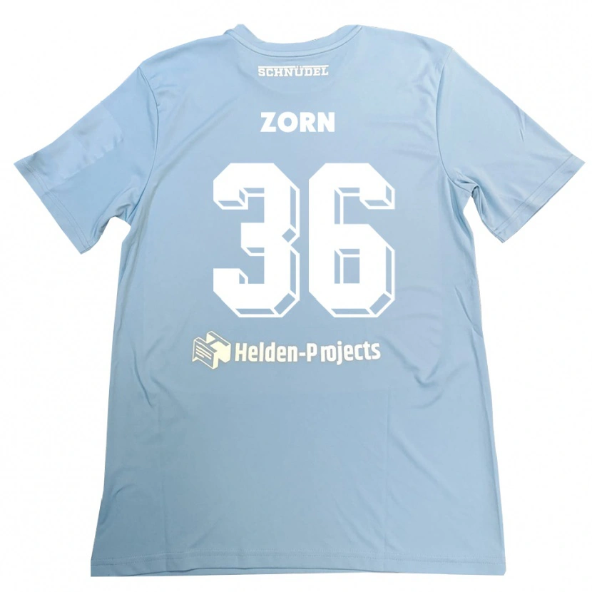 Danxen Kid Emil Zorn #36 Blue-Gray Goalkeeper Jersey 2025/26 T-Shirt