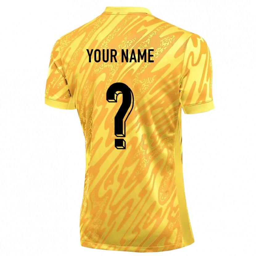 Danxen Kid TSV Havelse Yellow Orange Goalkeeper Jersey 2025/26 T-Shirt
