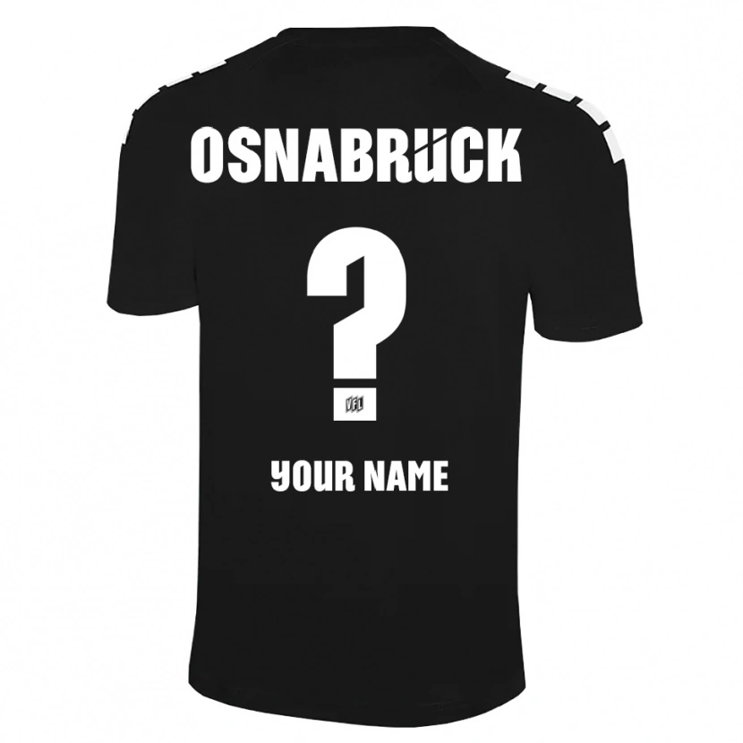 Danxen Kid VfL Osnabrück Black White Goalkeeper Jersey 2025/26 T-Shirt