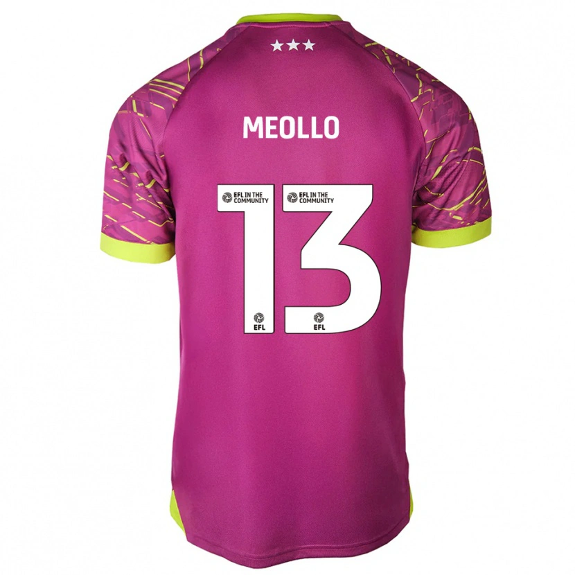 Danxen Kid Nina Meollo #13 Mediumvioletred Goalkeeper Jersey 2025/26 T-Shirt